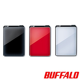 Buffalo PNT系列2.5吋USB3.0 500G 耐衝擊隨身硬碟 (黑)