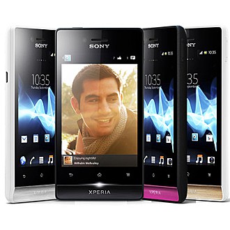 Sony Xperia miro ST23i 社群智慧型手機(白金)