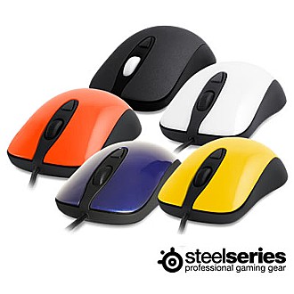 SteelSeries Kinzu V2 光學滑鼠 (橘色)