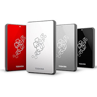 TOSHIBA 500GB USB3.0行動硬碟-搖滾碟 (白色)