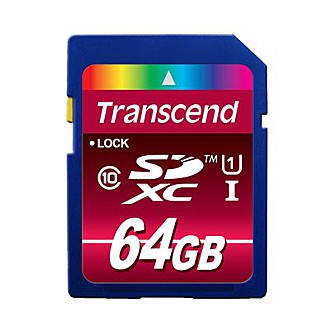 創見 SDXC Class10 UHS-I 64G 記憶卡