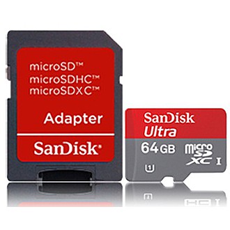 SanDisk Mobile Ultra 64GB microSDXC 記憶卡