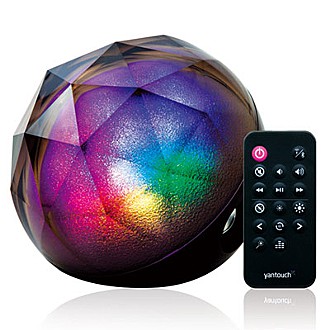 【Yantouch】BD3 黑鑽石 LED 炫彩藍芽無線2.1聲道喇叭