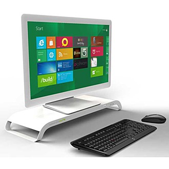 MONITORMATE C510 多功能螢幕架(亮面白)
