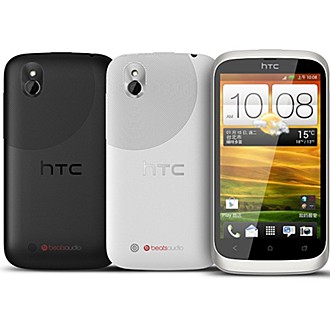 ★新春雙機競標★HTC Desire U 1GHz 4吋微笑智慧機 (黑＋白二入）