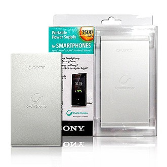 SONY 輕薄時尚鋁合金 3500mAh 行動電源