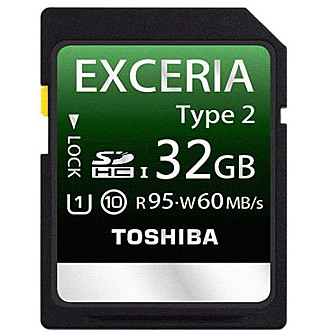 EXCERIA TYPE 2 SDHC UHS-I卡 C10 32G