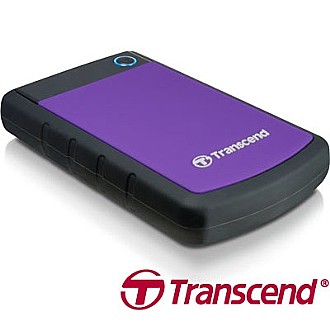 創見StoreJet 1TB 25H3P 外接式防震硬碟