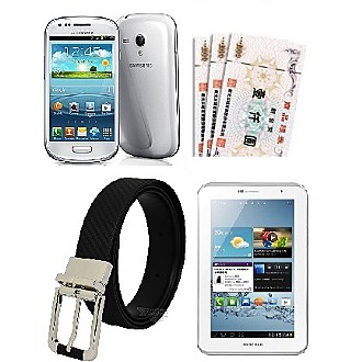 ★任意拍四選一★ Samsung GALAXY SIII(S3) mini I8190 小巧智慧機(白)