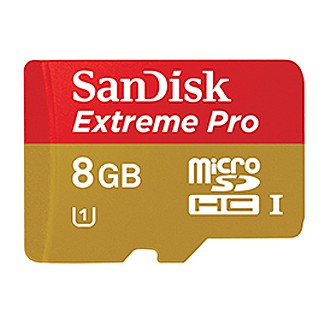 SanDisk Extreme Pro microSDHC UHS-I 記憶卡 8GB (公司貨)