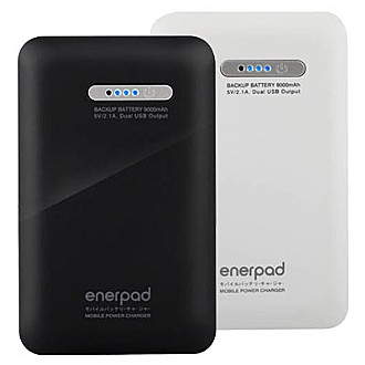 ENERPAD 9000mAh 2.1A MG9000行動電源-黑