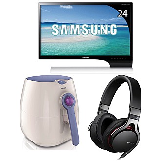 ★任意拍四選一★ Samsung S24B750V 24型高畫質立體聲道水晶效能液晶