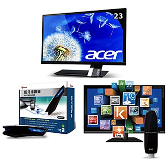 ★任意拍四選一★ acer S235HL(Bbmii) 23型寬纖薄邊框時尚HDMI液晶
