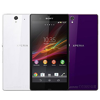 ★新機★ Sony Xperia Z 5吋四核旗艦鏡面防水防塵智慧機 (紫色）
