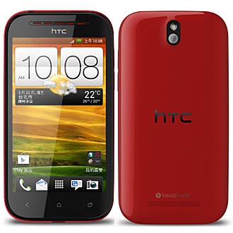 HTC DESIRE P 1GHz 雙核心 4.3吋 鳳蝶機-紅