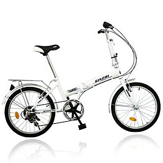 BIKEDNA G2 PLUS 20吋7速 SHIMANO變速 折疊車(白色)