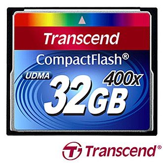 Transcend創見 400X 超高速 32G CF 記憶卡
