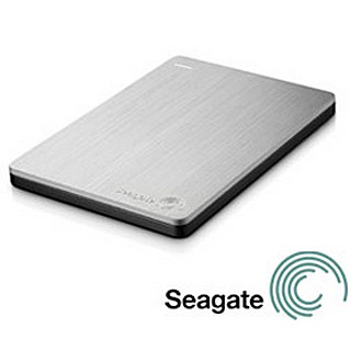 Seagate Ultra Slim 新薄型500G行動硬碟-科技銀