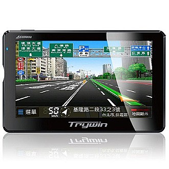 Trywin DTN-5500 5吋3D建物版GPS衛星導航 - 導航王K3