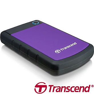 創見StoreJet 1TB 25H3P 外接式防震硬碟