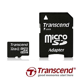 創見32GB microSDHC Class4 記憶卡