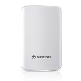 創見 StoreJet 2.5吋500G 靚白蘋果行動硬碟