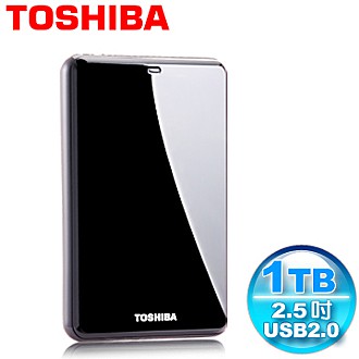 Toshiba 黑靚潮 1TB 2.5吋行動硬碟