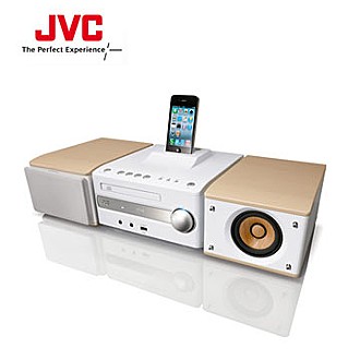 JVC 傑偉士 CD/iPhone木質震膜音響EX-S1M