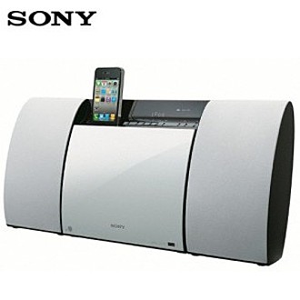 SONY iPod/iPhone/USB迷你床頭音響(CMT-CX5iP)