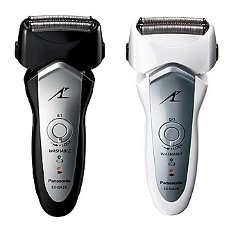 [日本製]Panasonic浮動三刀頭電鬍刀ES-GA20(白色)