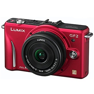★女王專屬情人禮★ 俏皮紅Panasonic GF2 女朋友機雙鏡組 (平輸商品)