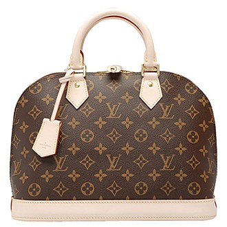 ★女王專屬情人禮★Louis Vuitton LV 經典Monogram ALMA 氣質艾瑪包(M53151)