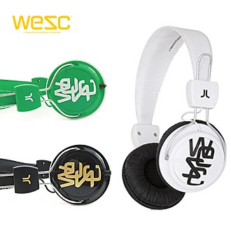 瑞典WeSC Conga系列 耳罩式耳機(白黑色)