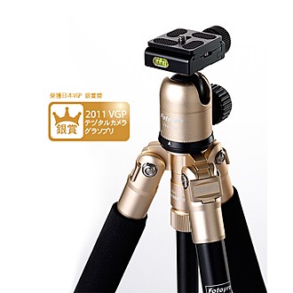 【FOTOPRO】 輕量化專業彩色三腳架(智慧金)
