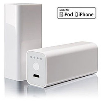 Powerocks 2200mAh外接式移動電源-白色