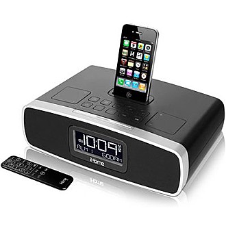 iHome iP90 iPhone / iPod 鬧鐘收音機播放喇叭