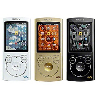 全新Sony NWZ-S764 專業美型隨身聽-金色