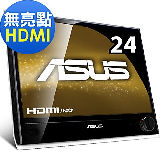 華碩ASUS LS248H 24型寬HDMI Full HD超薄全鏡面液晶