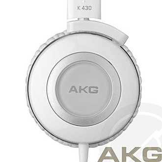 AKG K430 On-ear headphone 隨身好摺疊 白色版