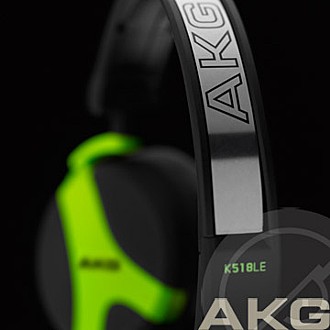 AKG K518 LE DJ 監聽耳機 限量鮮綠版