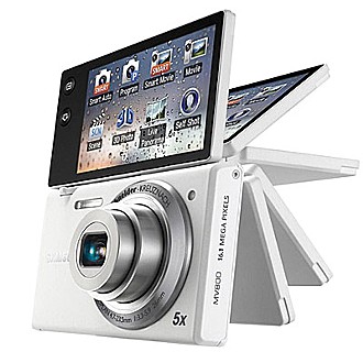 Samsung MV800 多角度拍攝掀背觸控自拍機-白色