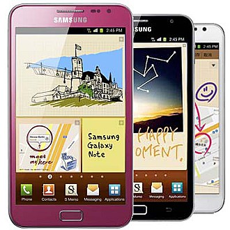 Samsung Galaxy Note N7000 5.3 吋 雙核大視覺智慧機 (簡配-可選色)