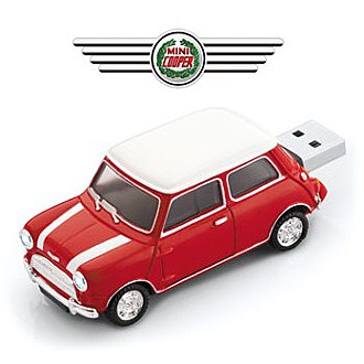 MINI COOPER 造型隨身碟8GB(經典紅)