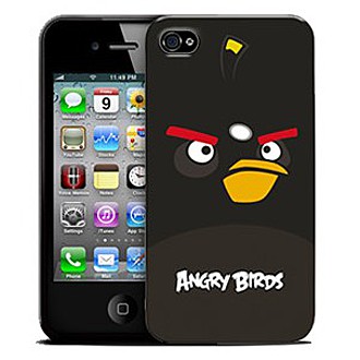 Gear4 Angry Birds iPhone 4 保護殼(黑色)