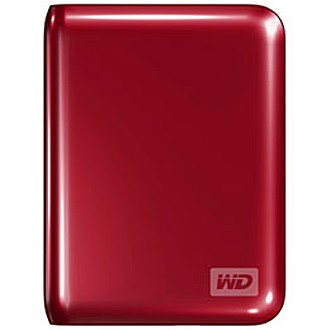 WD My Passport Essential 500G USB3.0 2.5吋行動硬碟組(紅色)