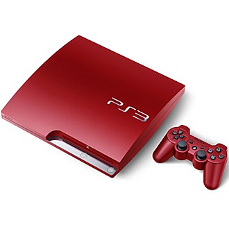 SONY PS3 320G主機(鮮亮紅)