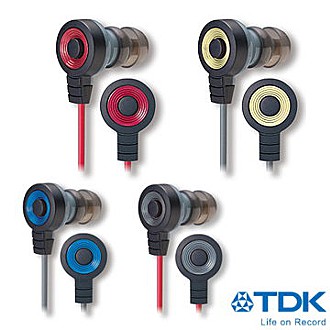 TDK TH-EC300 重低音耳塞式耳機-藍色