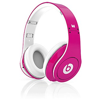 ★聖誕限量版★Monster Beats Studio by Dr.Dre Headphone-桃紅色